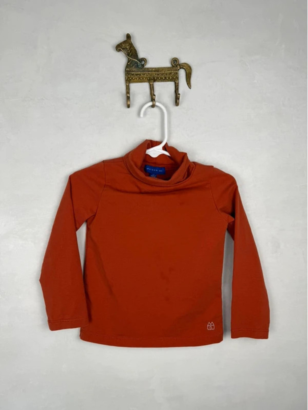 Toddler orange turtleneck size 3T